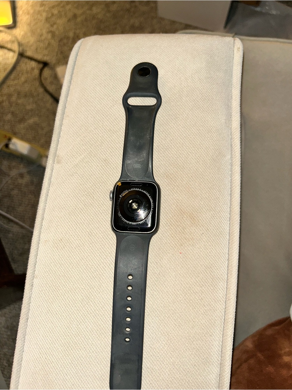 Apple Watch with Black Sport Band - Black